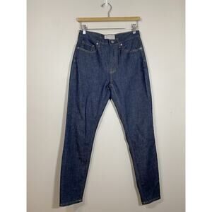 Everlane Jeans Womens Dark Wash Denim High Rise Straight‎ Leg Regular 26 Stretch